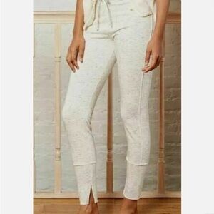 A New Day Cozy Knit Joggers in Heather Cream NWT XL